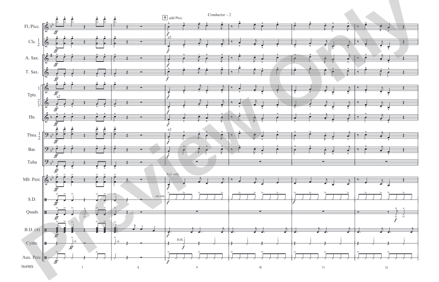 Coconut Champagne: Score