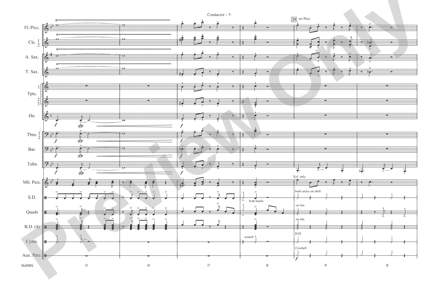 Coconut Champagne: Score