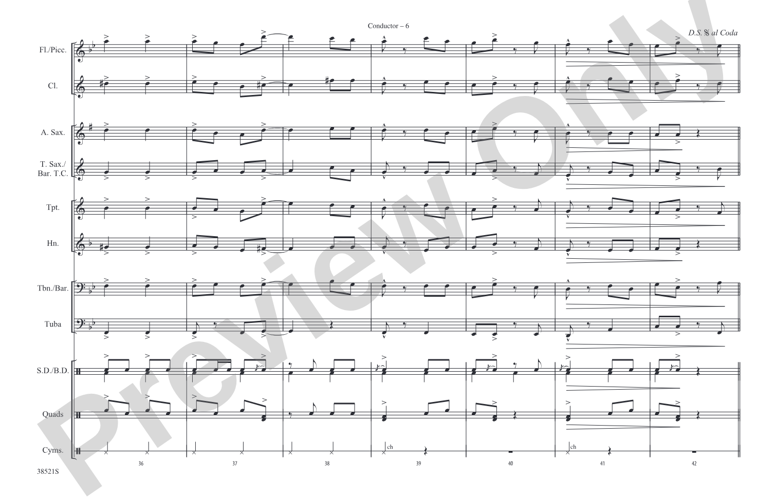 That's Entertainment: Marching Band Conductor Score & Parts