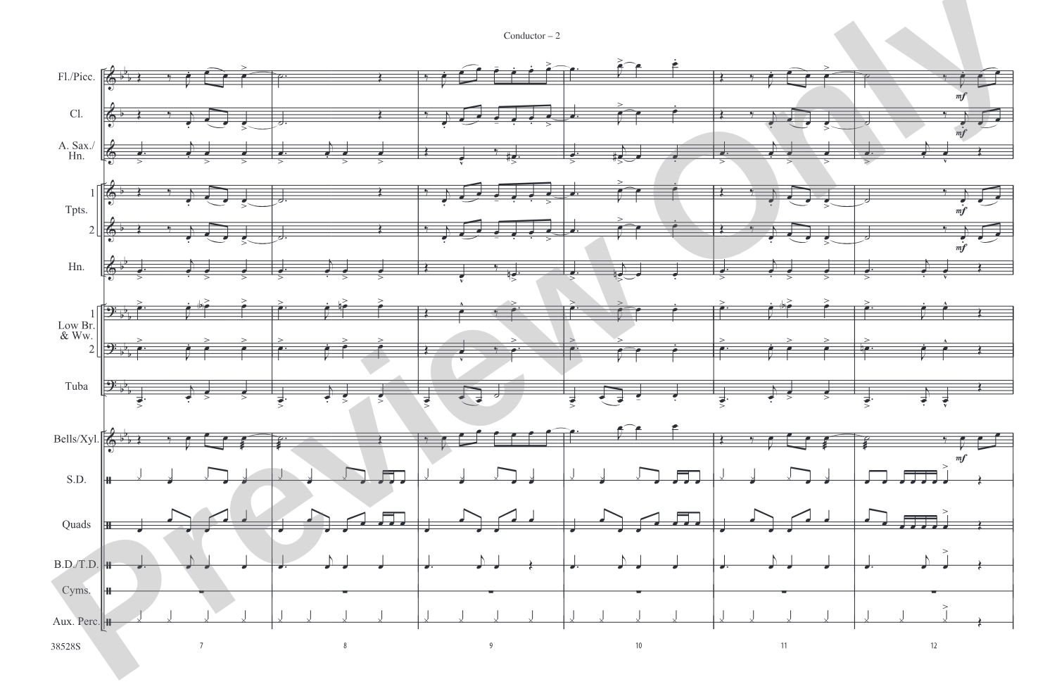 She's Not There: Score