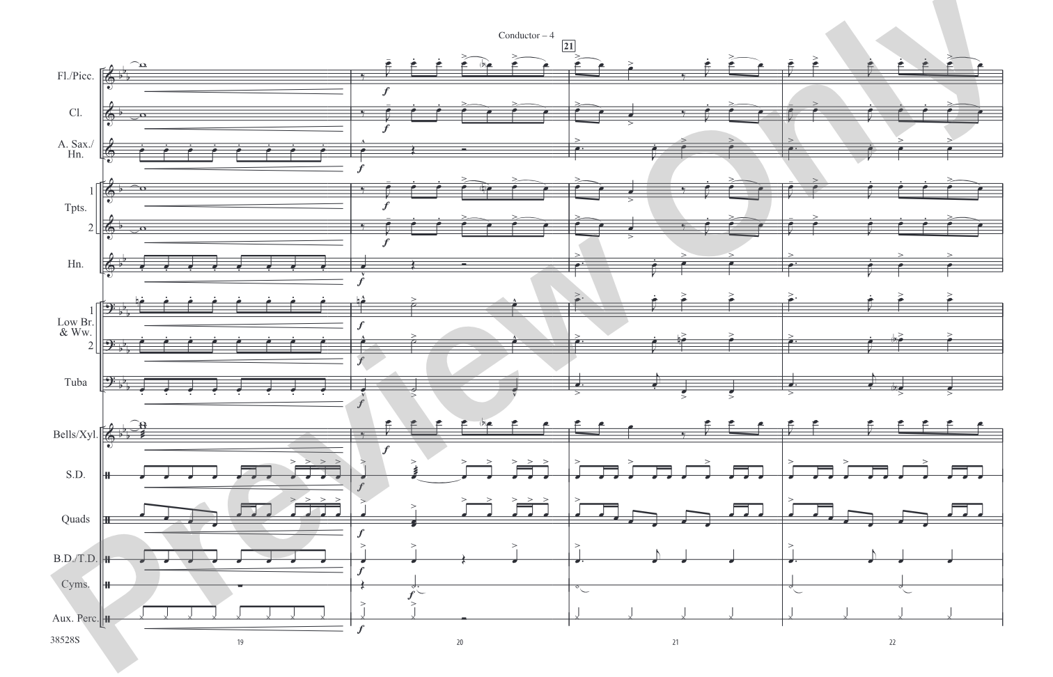 She's Not There: Score