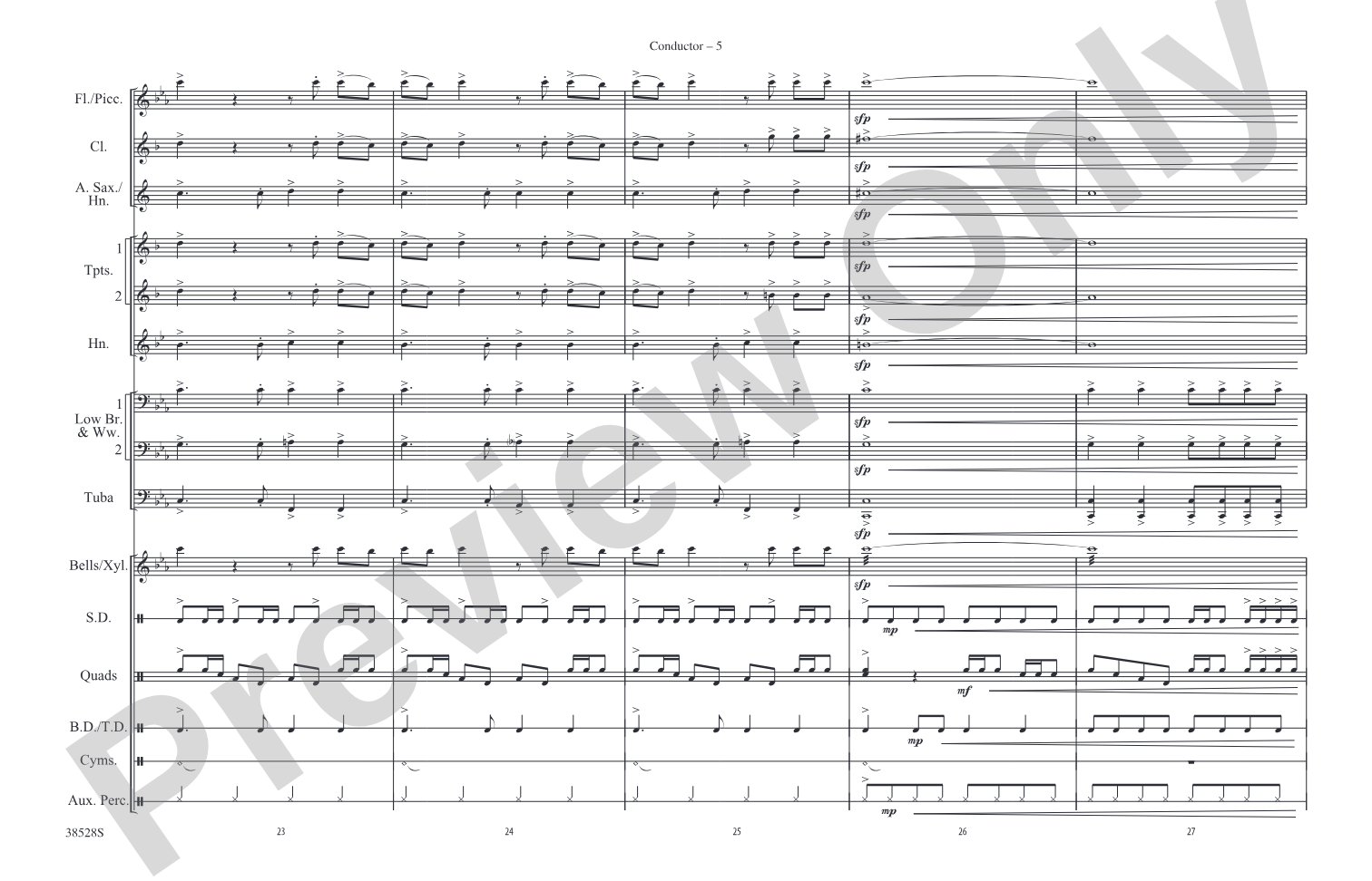 She's Not There: Score