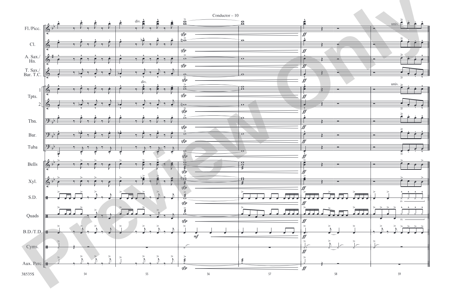 Prologue / Little Shop of Horrors: Marching Band Conductor Score & Parts