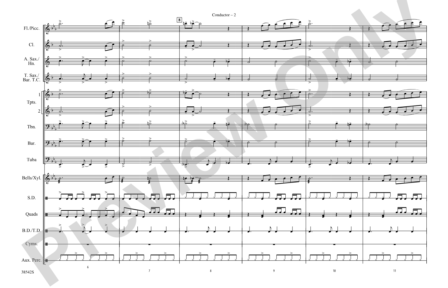 Do You Want to Know a Secret?: Marching Band Conductor Score & Parts