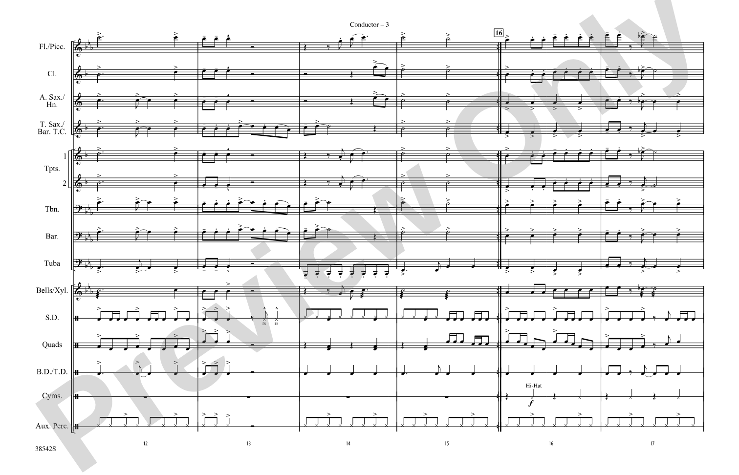 Do You Want to Know a Secret?: Marching Band Conductor Score & Parts