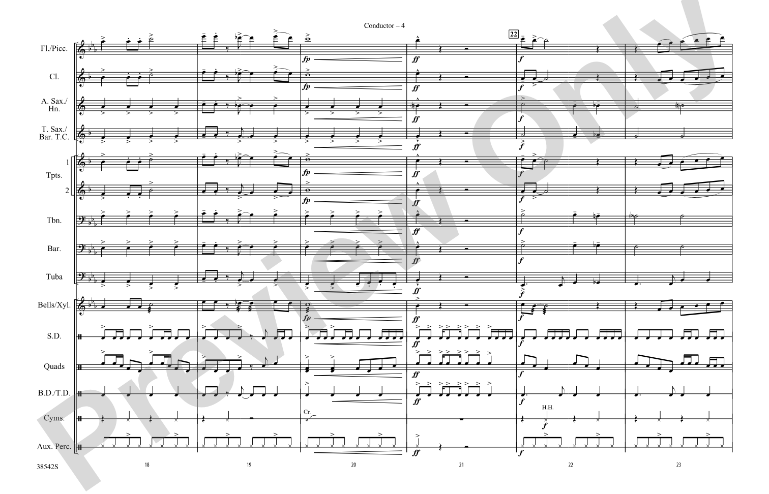 Do You Want to Know a Secret?: Marching Band Conductor Score & Parts