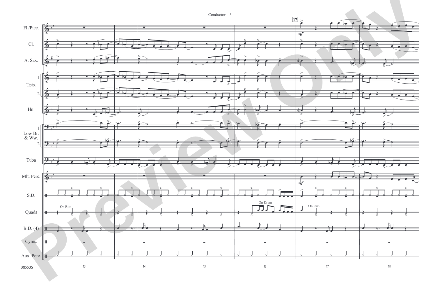 We Are Family: Marching Band Conductor Score & Parts