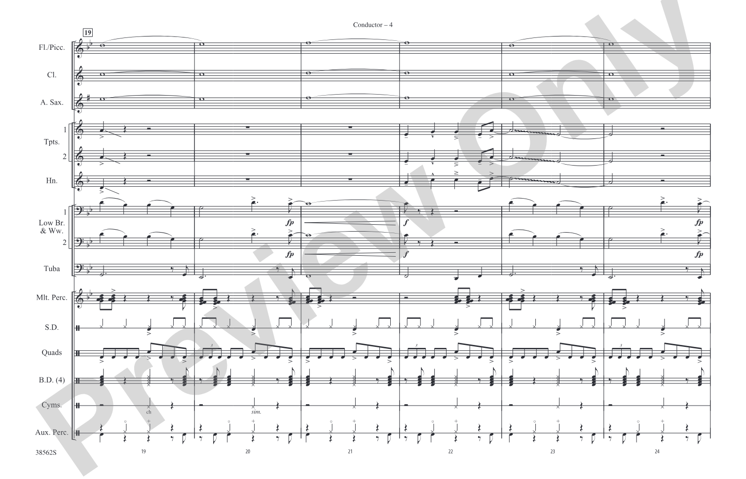 When We Stand Together: Score