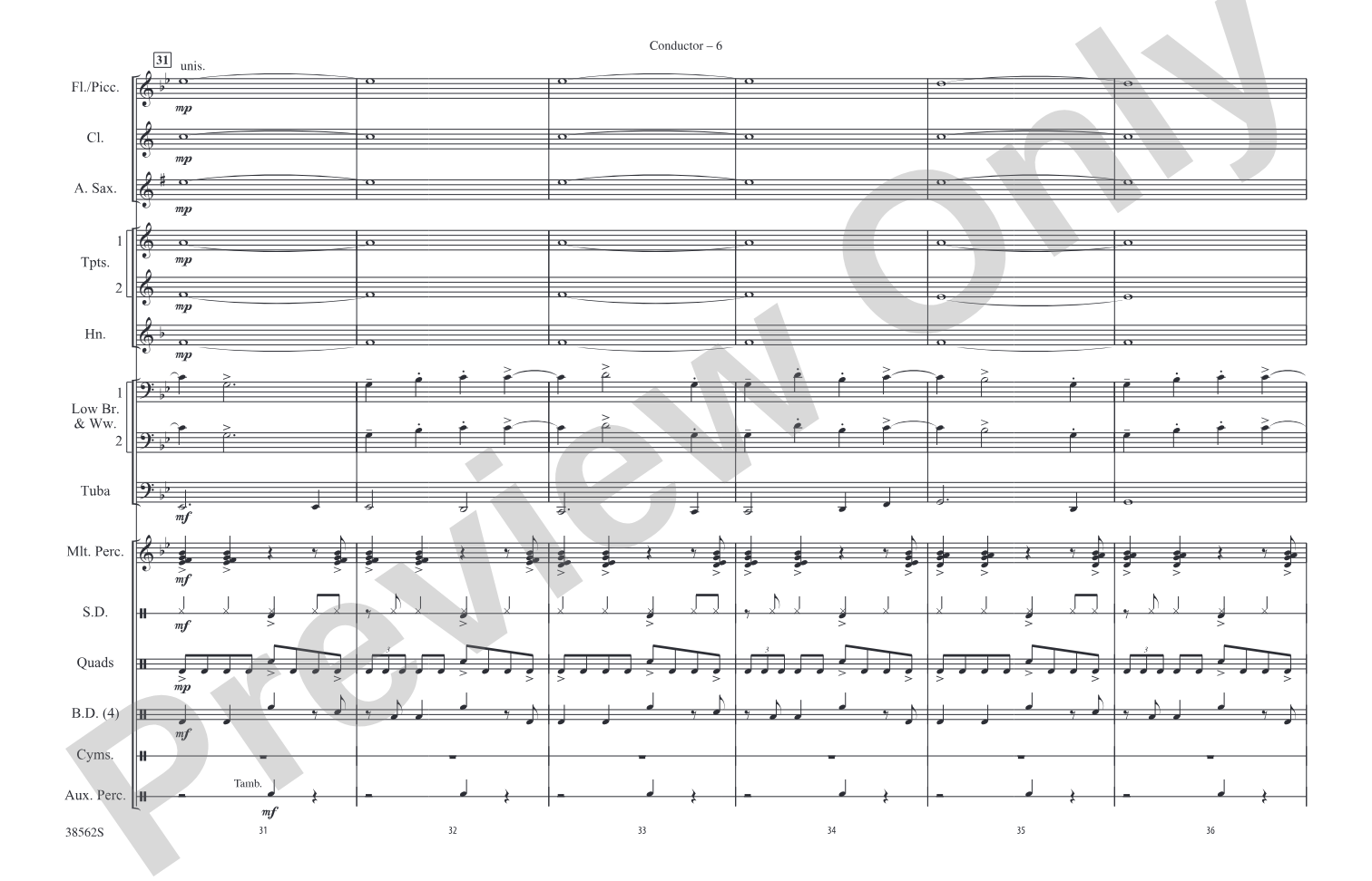 When We Stand Together: Score