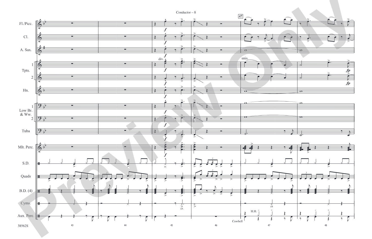 When We Stand Together: Score