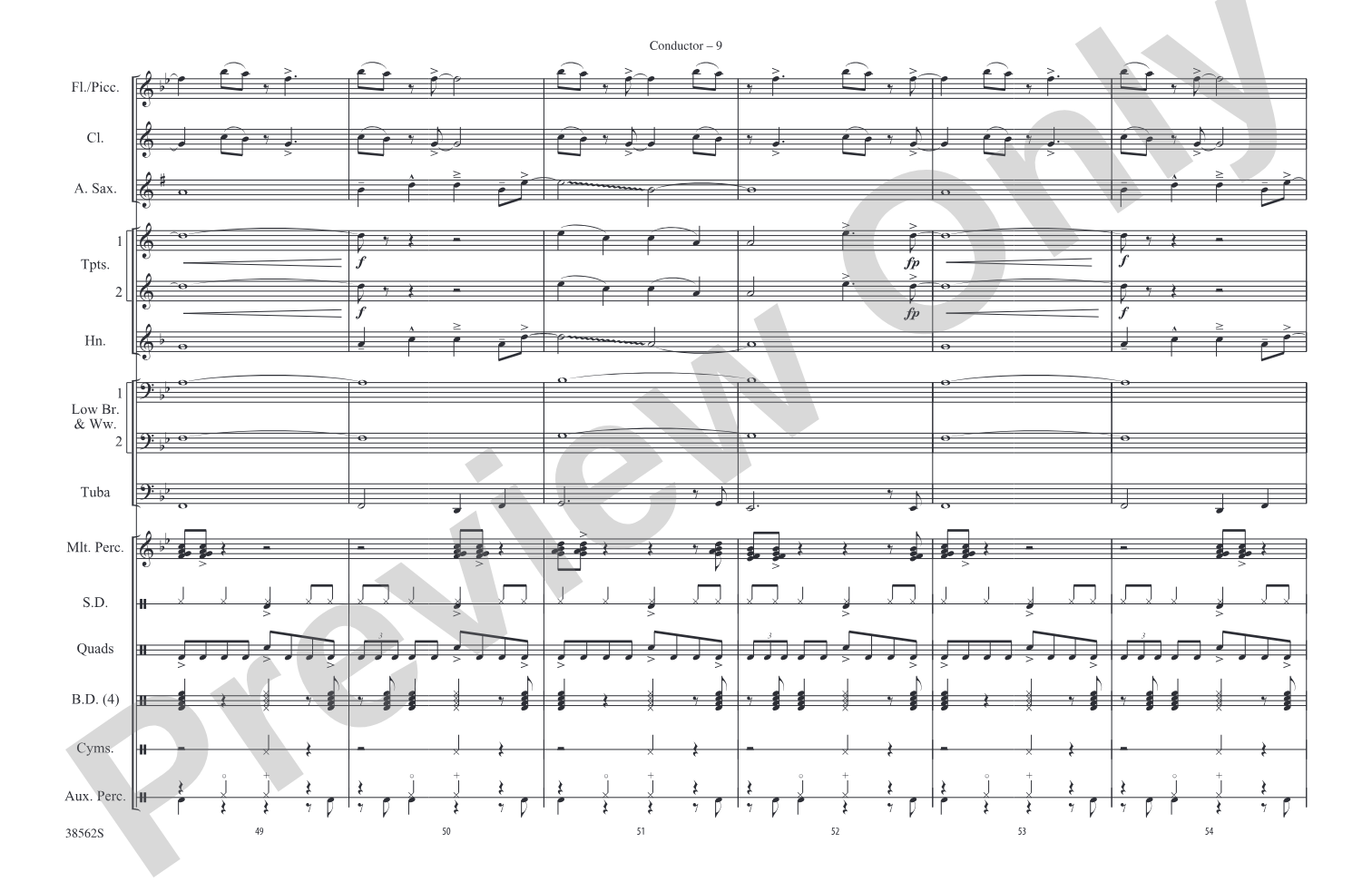 When We Stand Together: Score