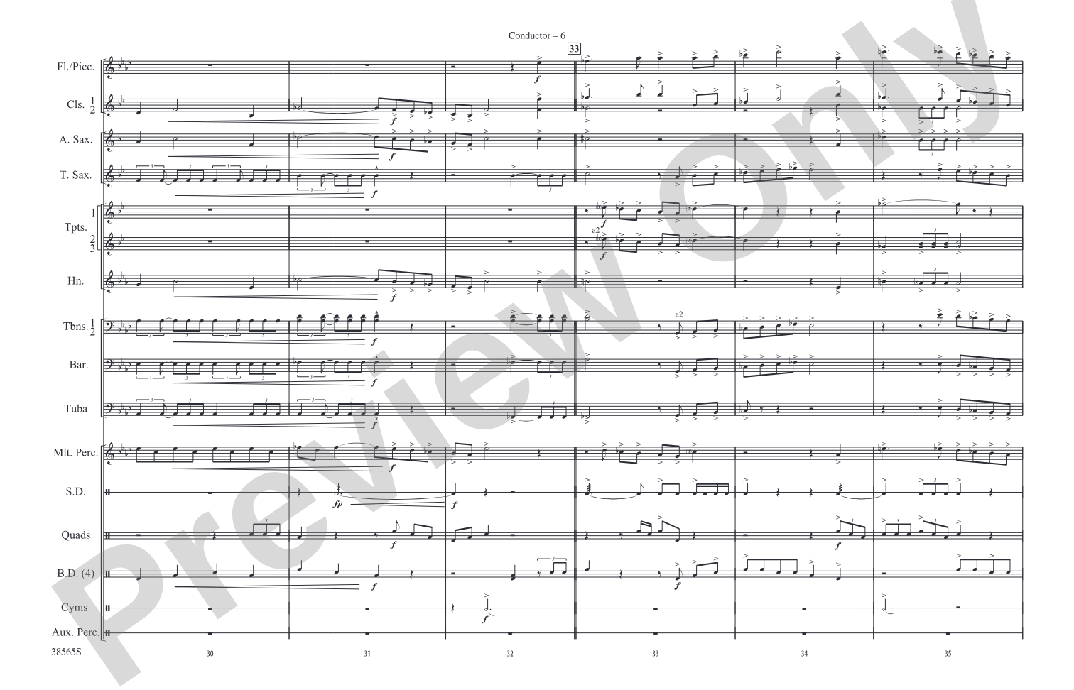 Summit!: Marching Band Conductor Score & Parts