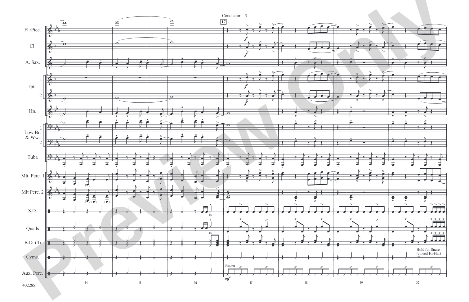 Die Another Day / Live and Let Die / James Bond Theme: Marching Band Conductor Score & Parts