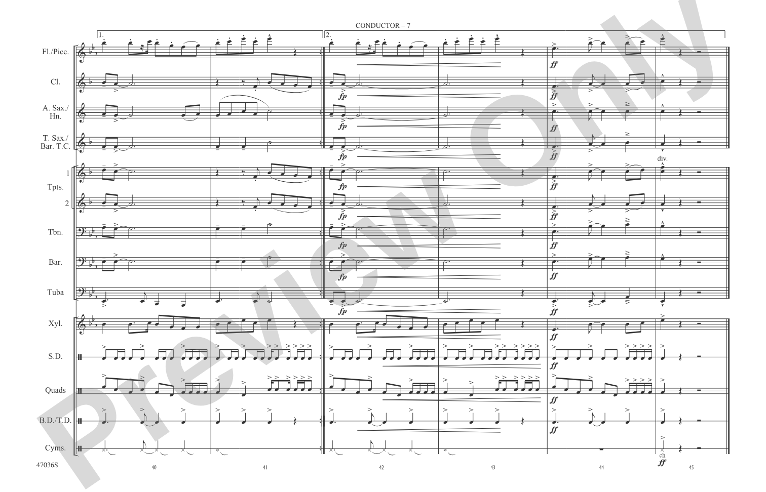 Heroes (Theme Song): Score