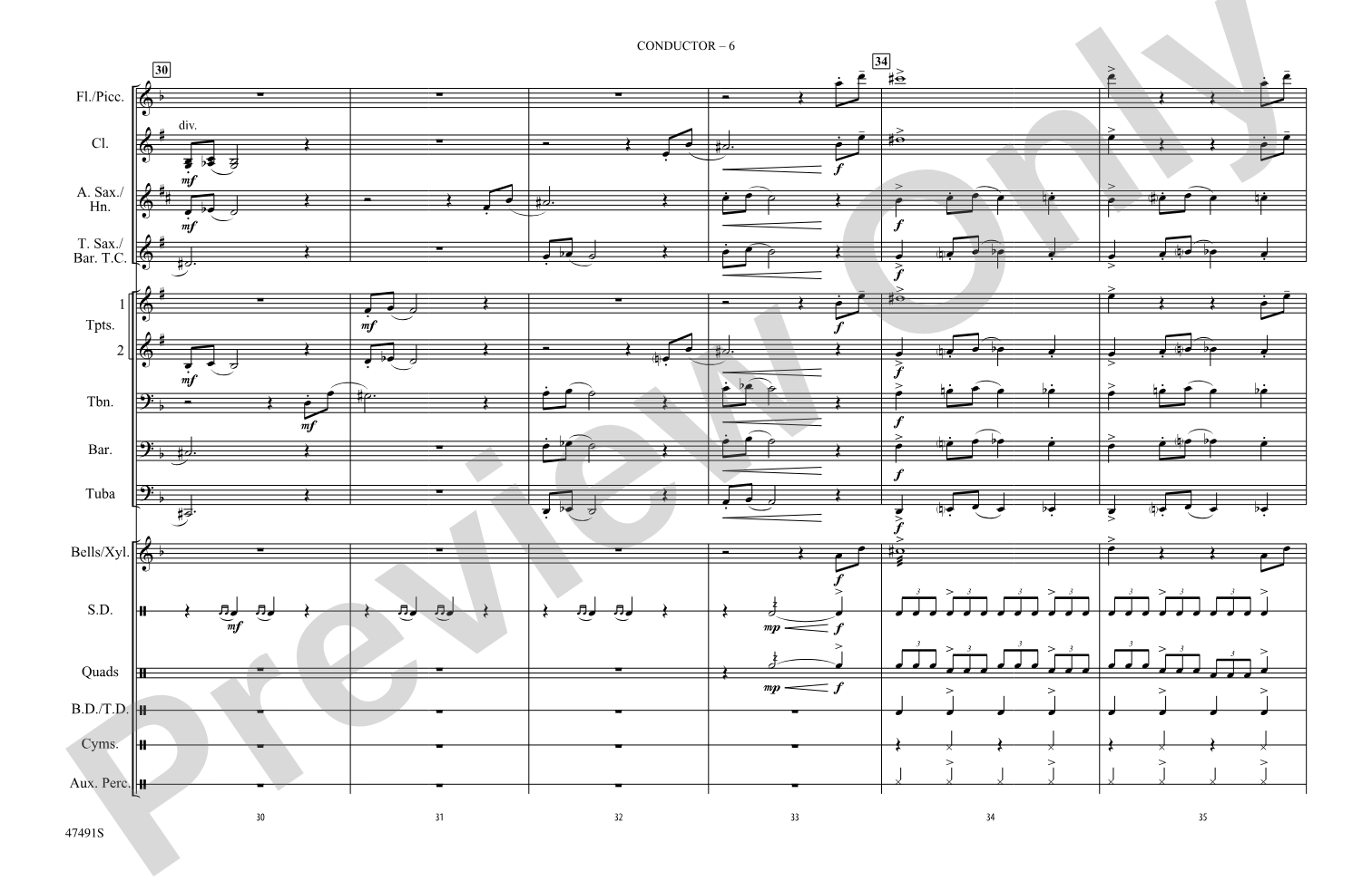 Get Smart Theme: Marching Band Conductor Score & Parts