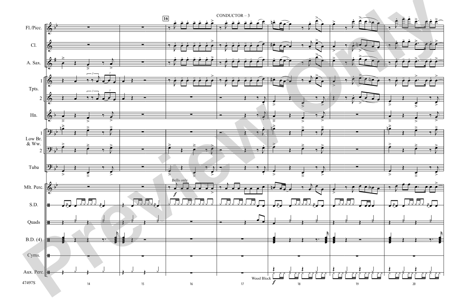 No Tears Left to Cry: Score