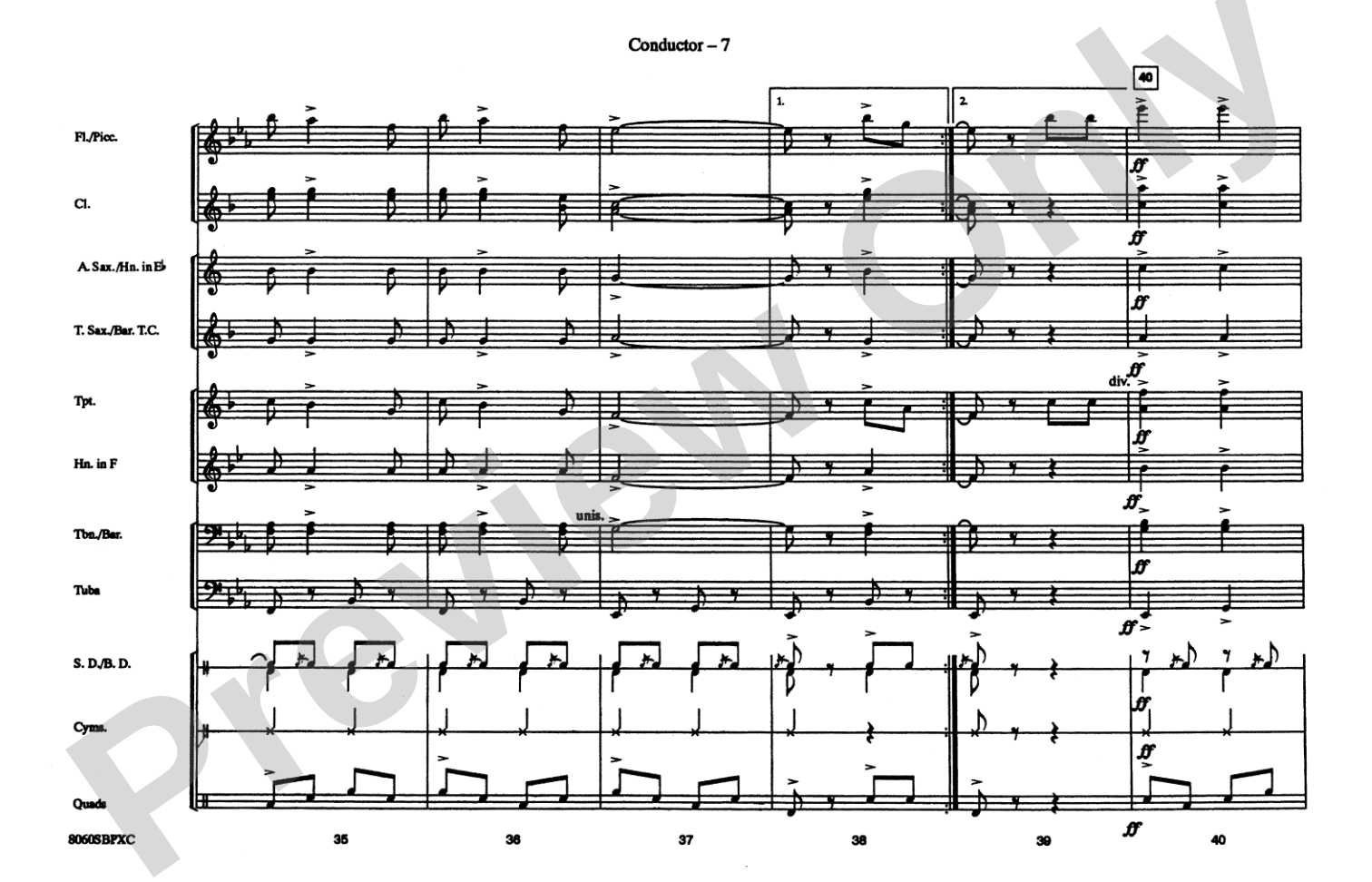 Service Songs - Set 1 (Navy/Army): Marching Band Conductor Score & Parts