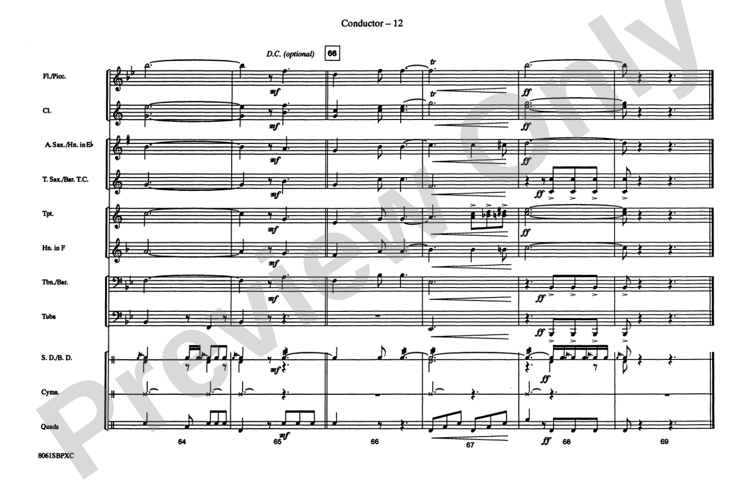 Service Songs - Set 2 (Marines/Air Force): Marching Band Conductor Score & Parts