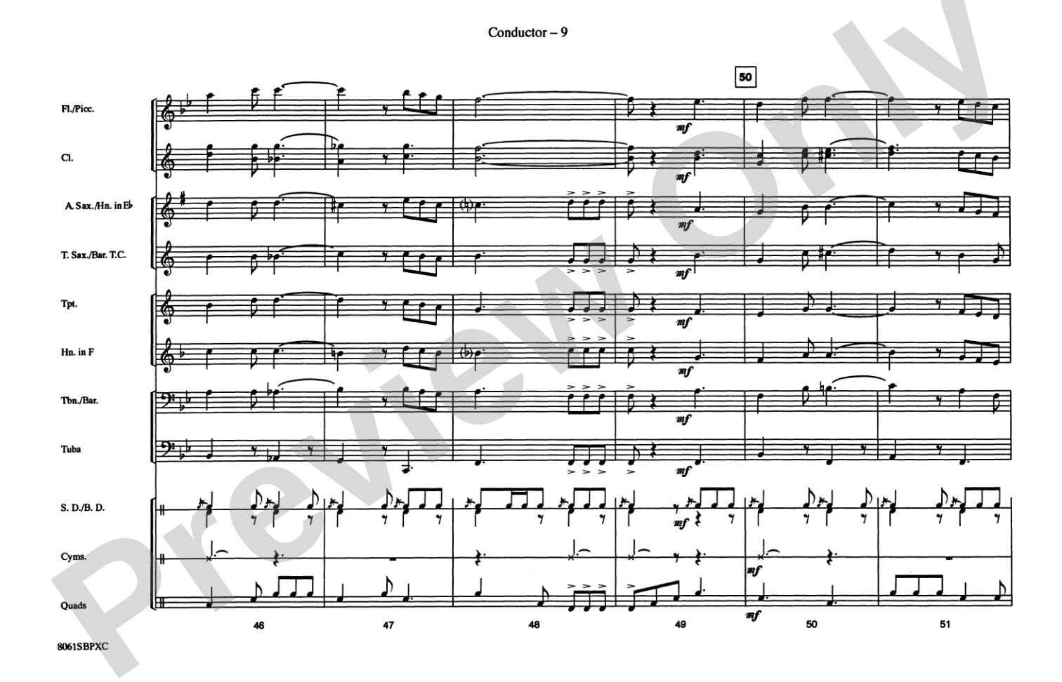 Service Songs - Set 2 (Marines/Air Force): Marching Band Conductor Score & Parts