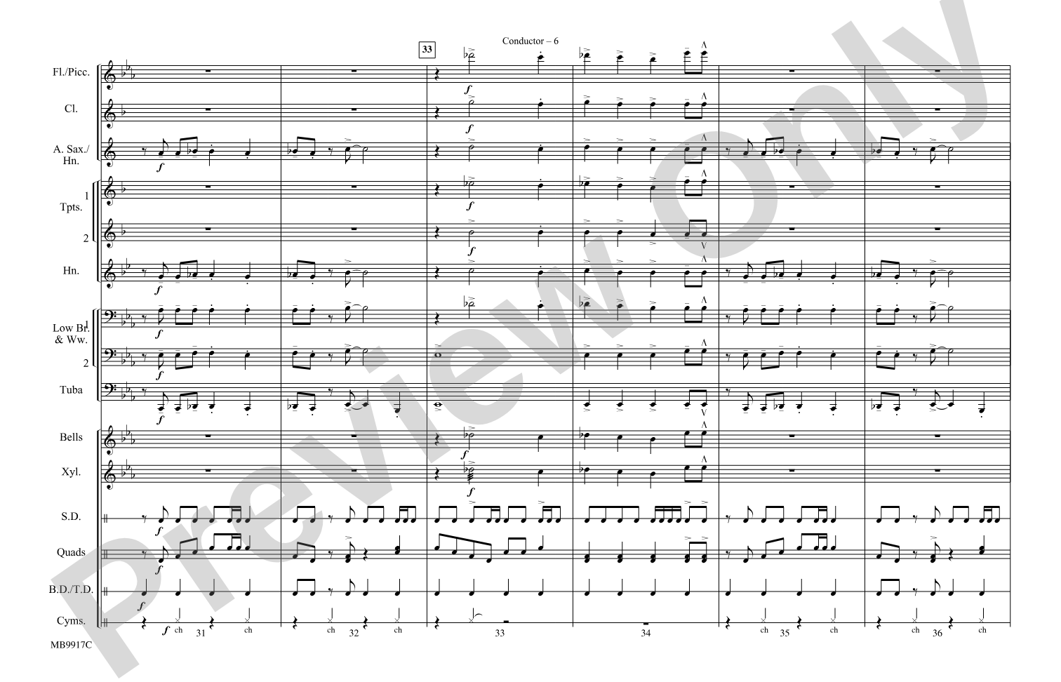 Celebration: Marching Band Conductor Score & Parts