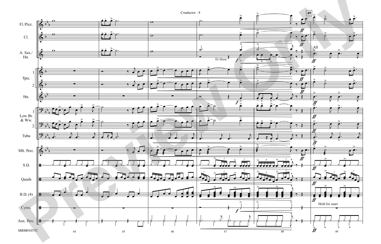 Gonna Fly Now (Theme from Rocky): Score