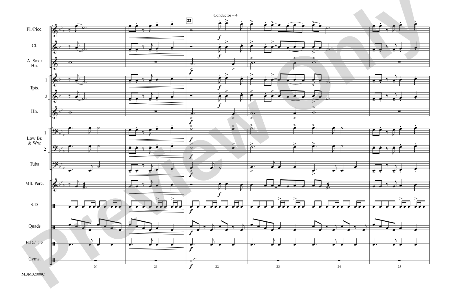 Margaritaville: Marching Band Conductor Score & Parts