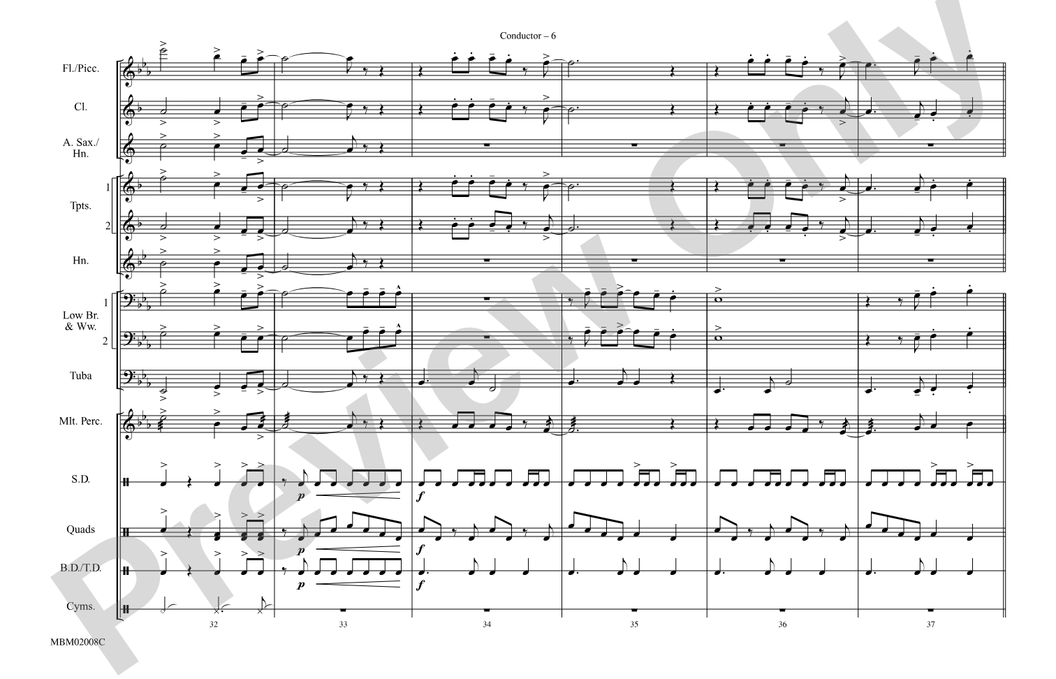 Margaritaville: Marching Band Conductor Score & Parts