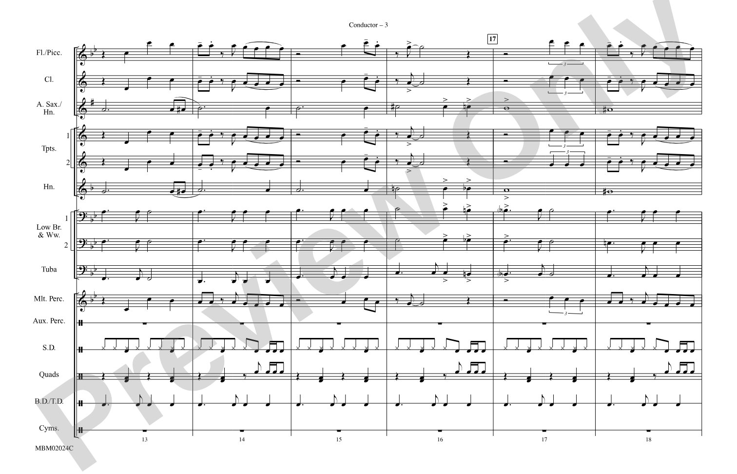 Na Na Hey Hey Kiss Him Goodbye: Marching Band Conductor Score & Parts