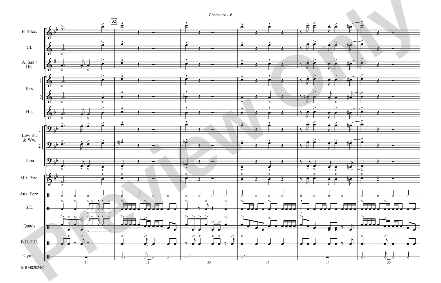 Na Na Hey Hey Kiss Him Goodbye: Marching Band Conductor Score & Parts