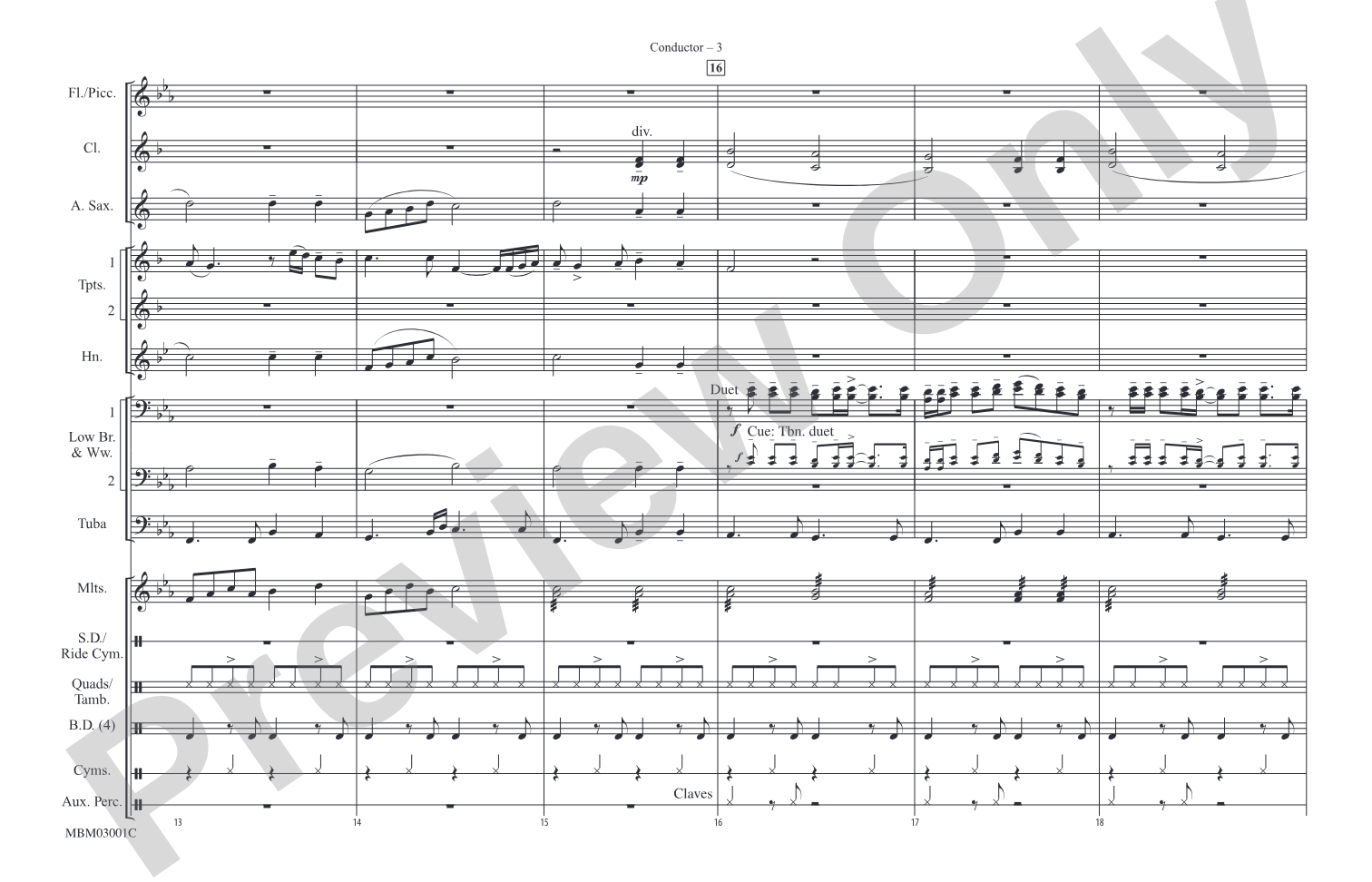 The Greatest Love of All: Score