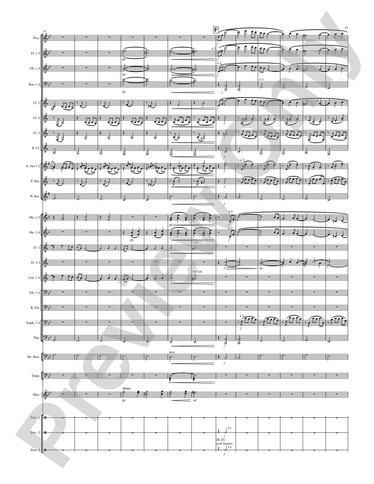 Modal Tune: Concert Band Conductor Score & Parts