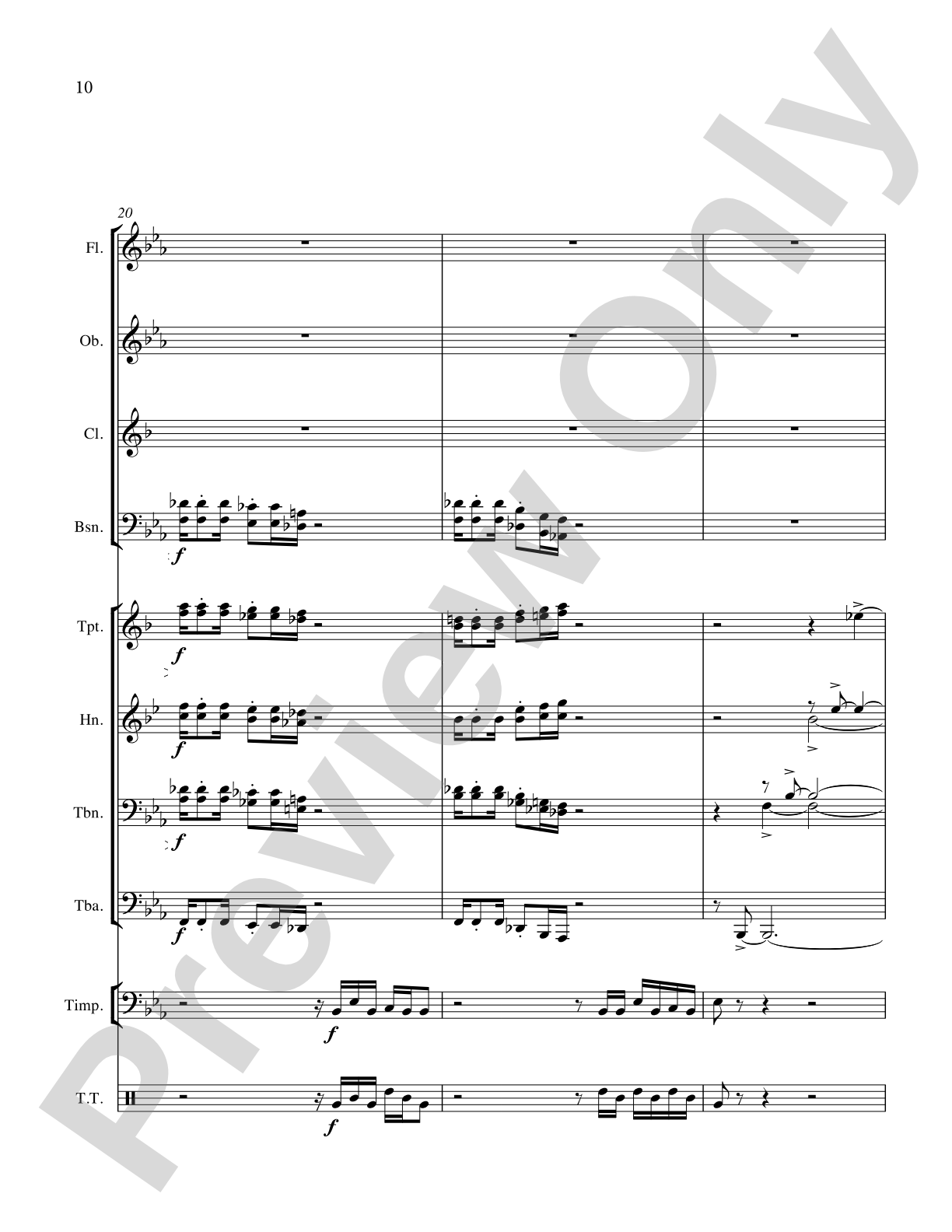 Chautauqua West: Concert Band Conductor Score & Parts