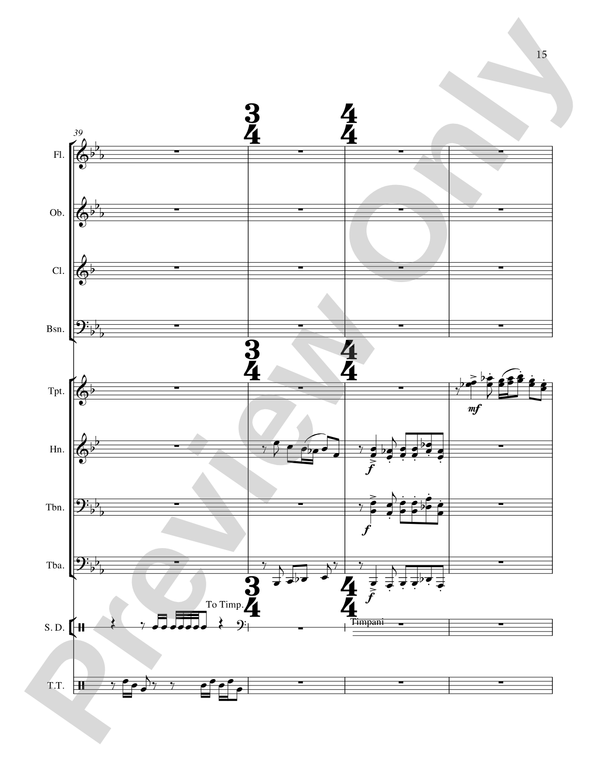 Chautauqua West: Concert Band Conductor Score & Parts