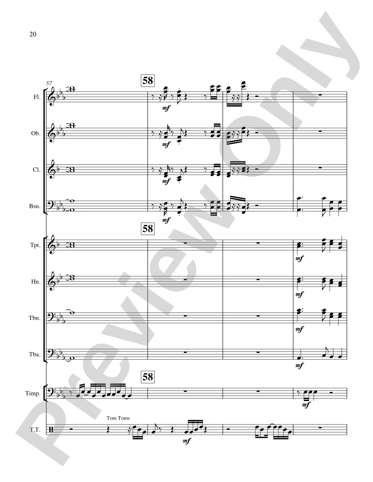 Chautauqua West: Concert Band Conductor Score & Parts