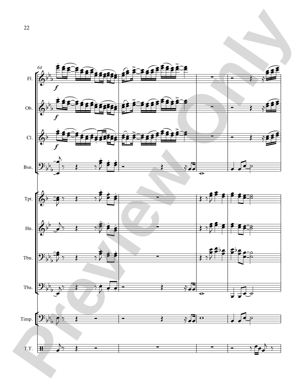 Chautauqua West: Concert Band Conductor Score & Parts