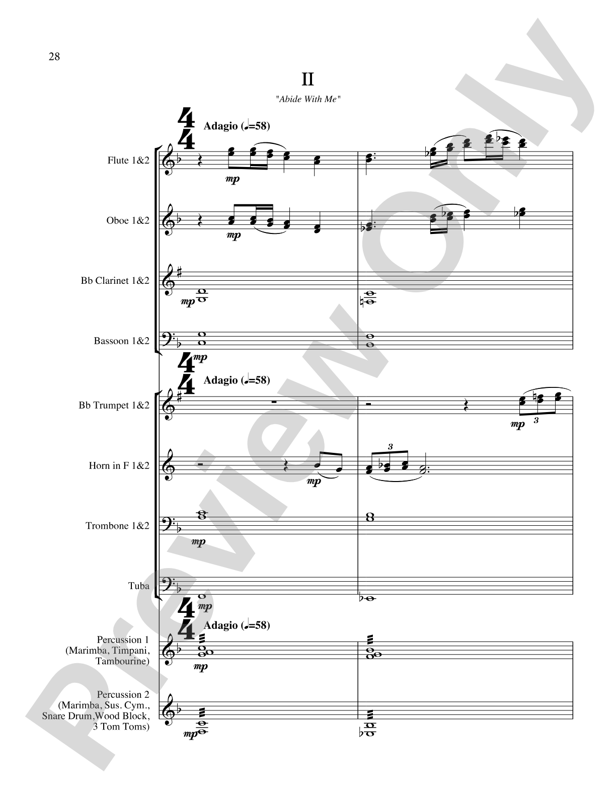 Chautauqua West: Concert Band Conductor Score & Parts