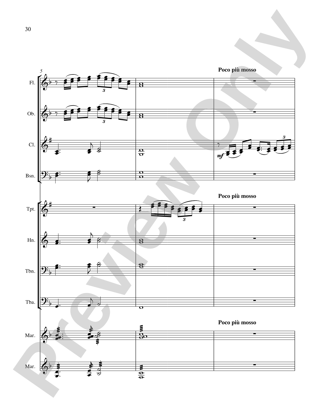 Chautauqua West: Concert Band Conductor Score & Parts