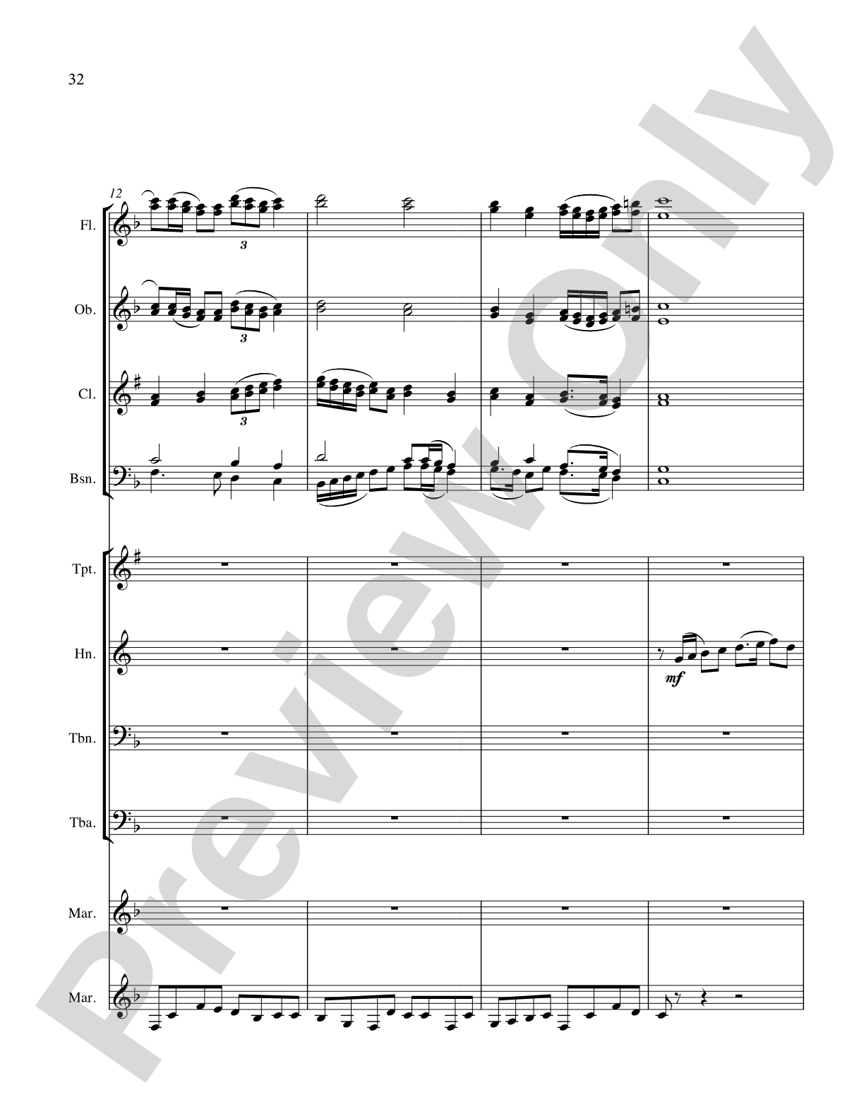 Chautauqua West: Concert Band Conductor Score & Parts