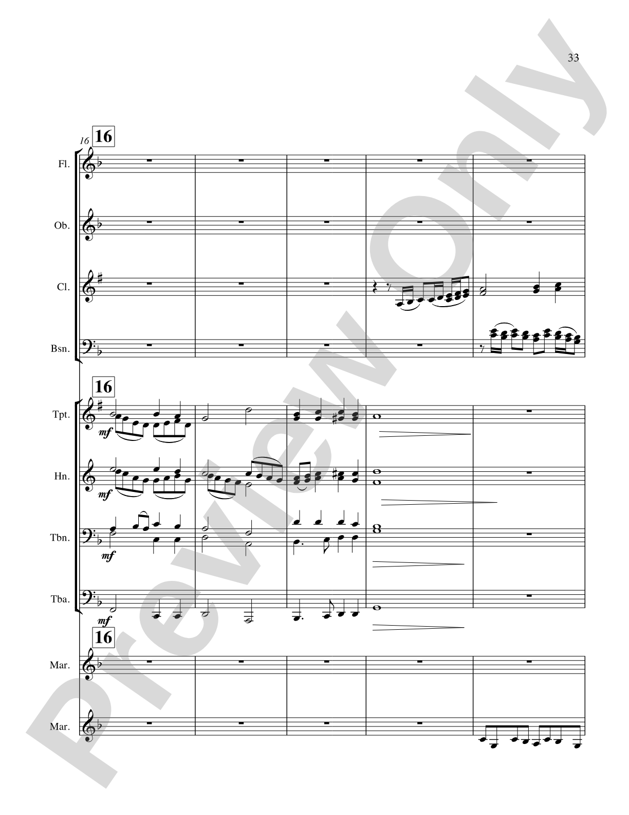Chautauqua West: Concert Band Conductor Score & Parts