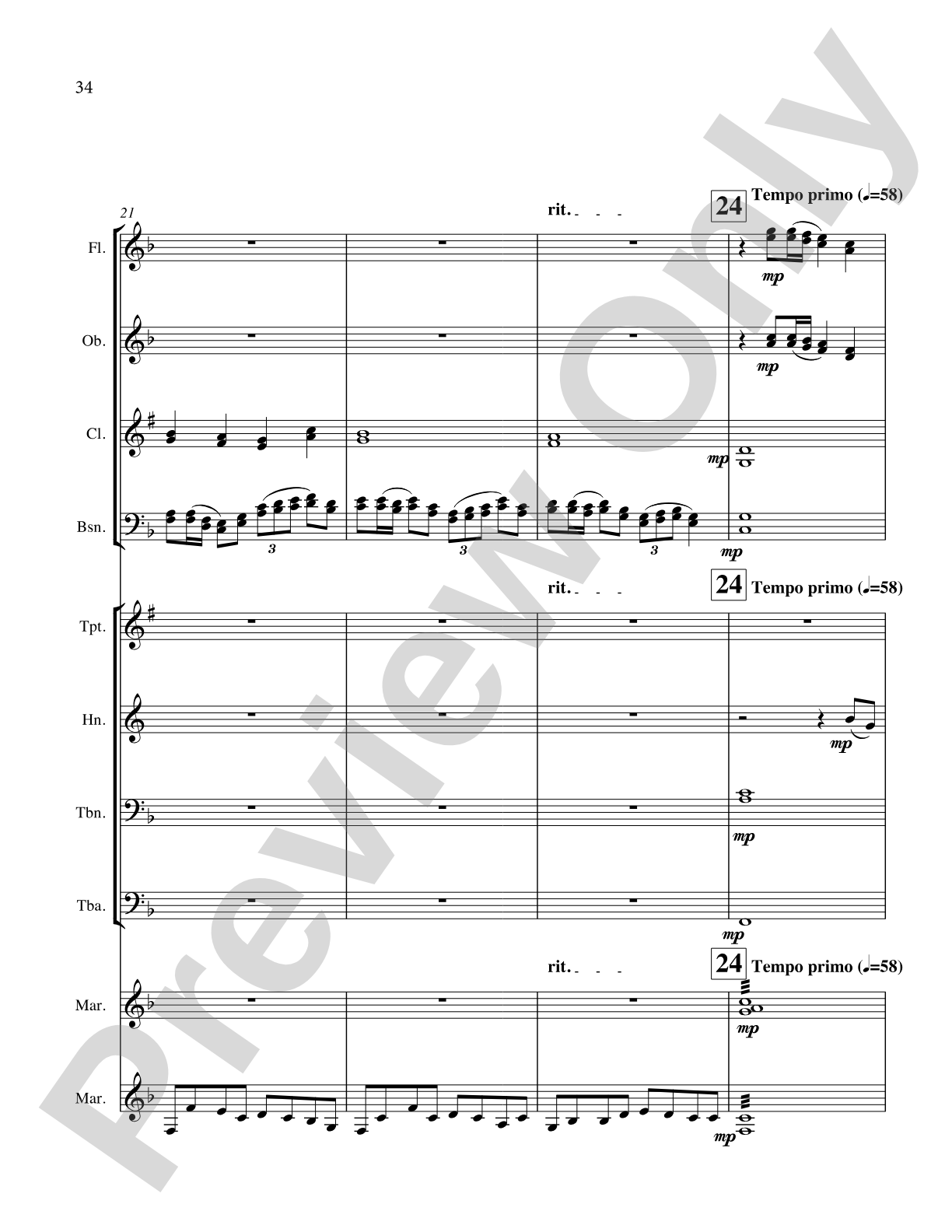 Chautauqua West: Concert Band Conductor Score & Parts