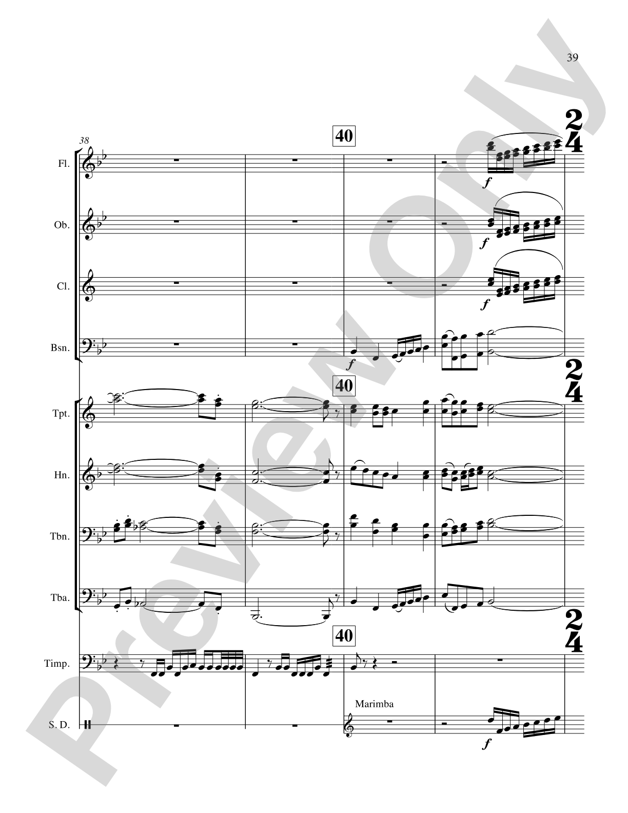 Chautauqua West: Concert Band Conductor Score & Parts