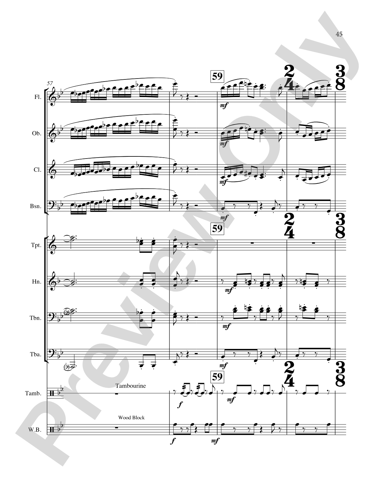 Chautauqua West: Concert Band Conductor Score & Parts