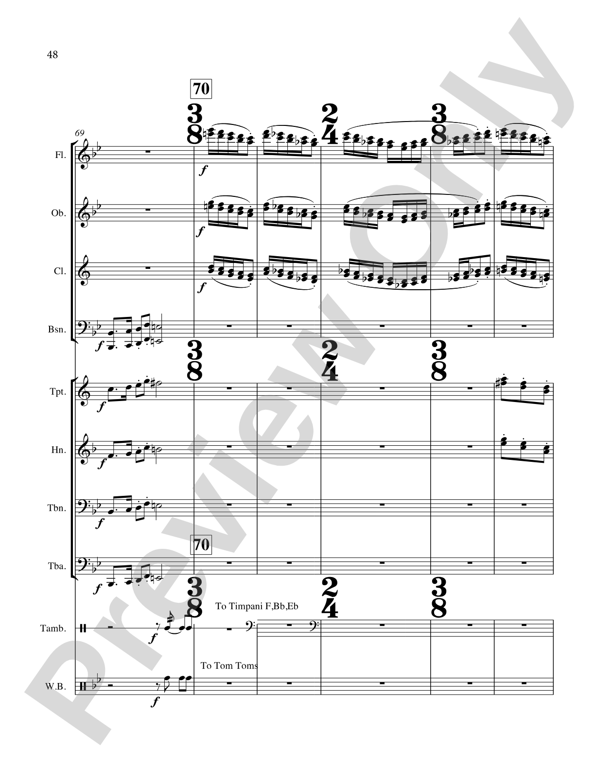 Chautauqua West: Concert Band Conductor Score & Parts
