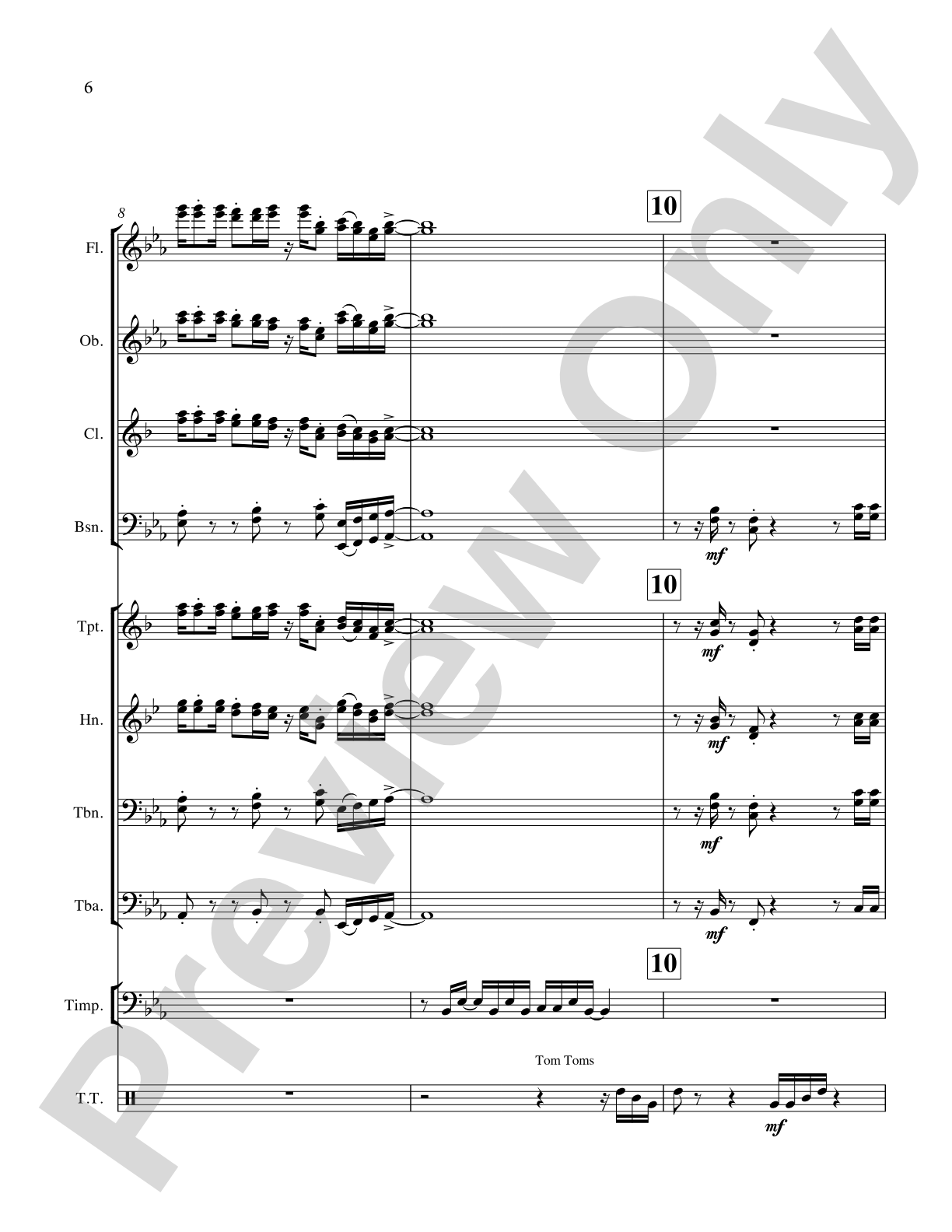 Chautauqua West: Concert Band Conductor Score & Parts
