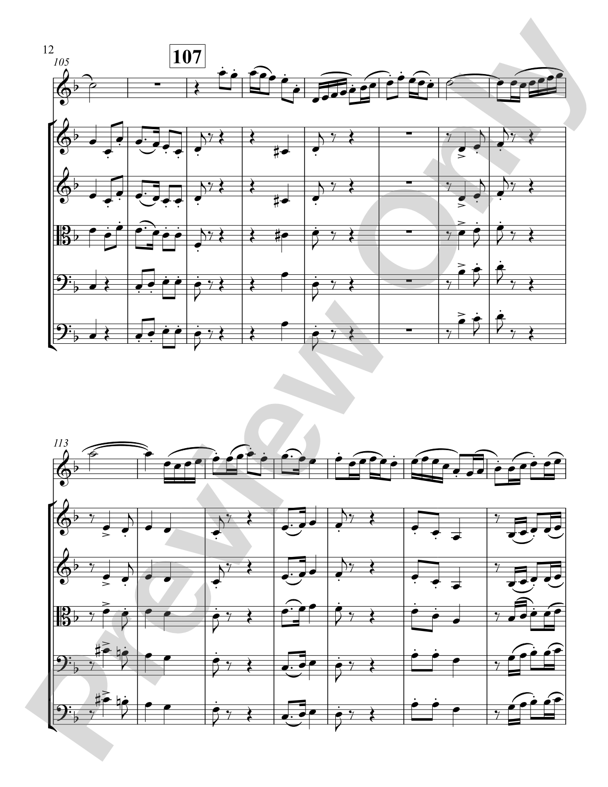 Concertino for Oboe: String Orchestra Conductor Score & Parts