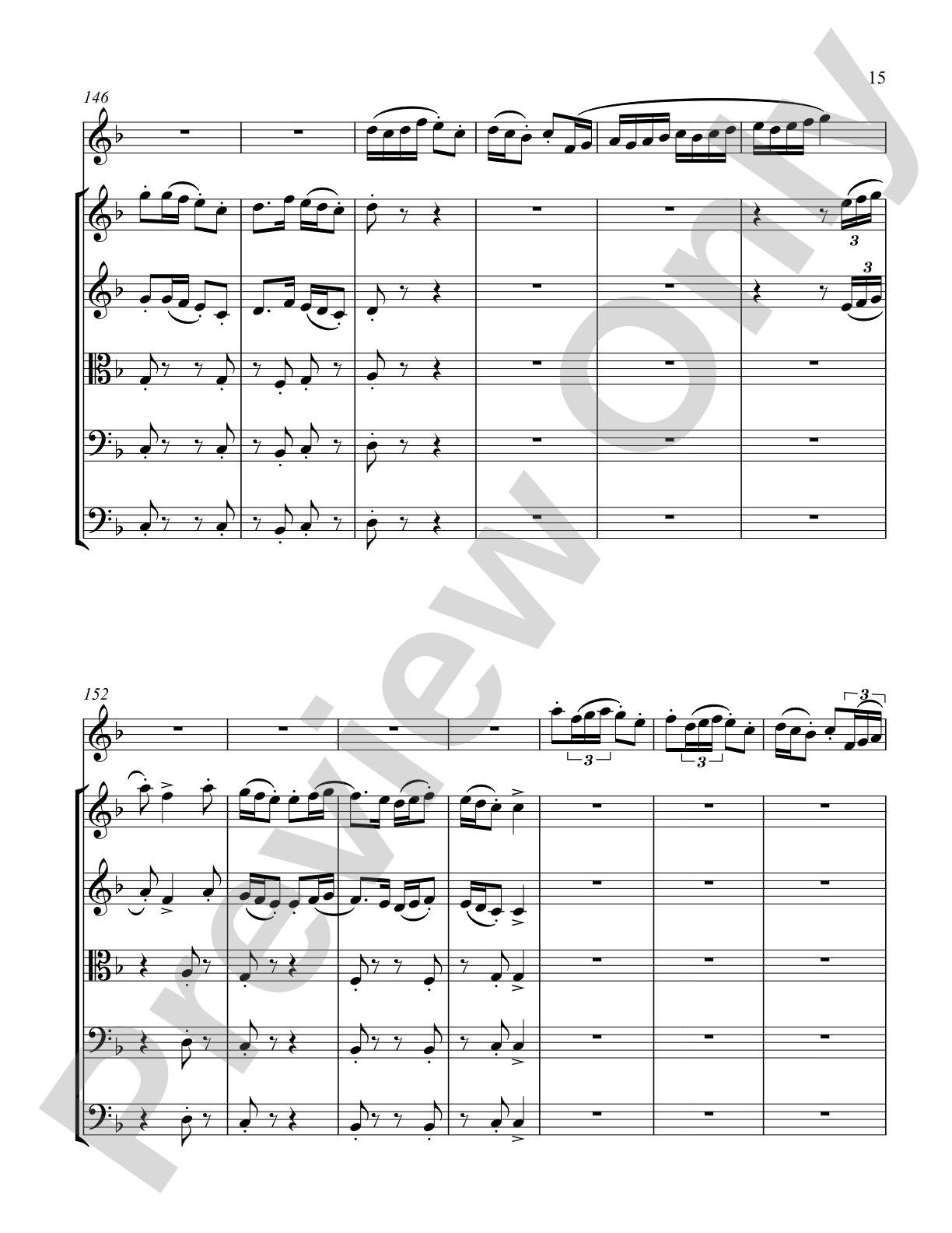 Concertino for Oboe: String Orchestra Conductor Score & Parts