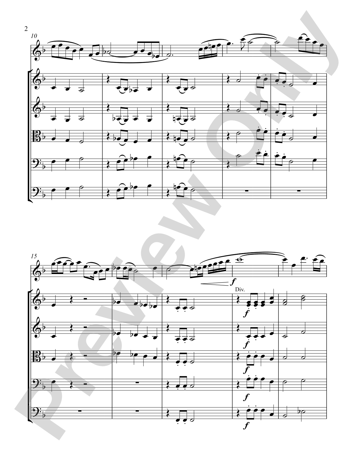Concertino for Oboe: String Orchestra Conductor Score & Parts