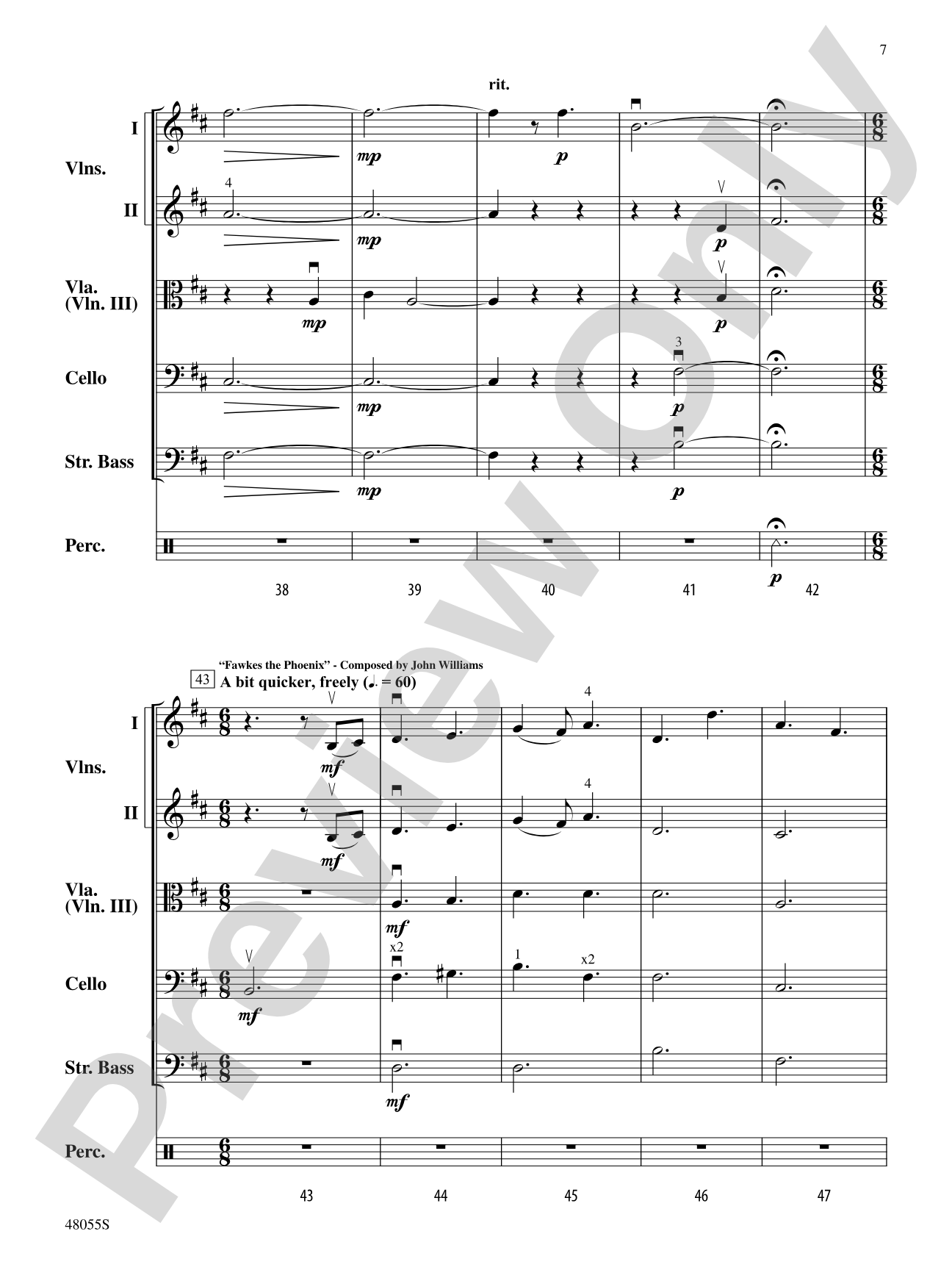 Harry Potter: Wizards Unite---Selections from the Real-World Augmented Reality Mobile Game: Flexible String Ensemble Score & Parts