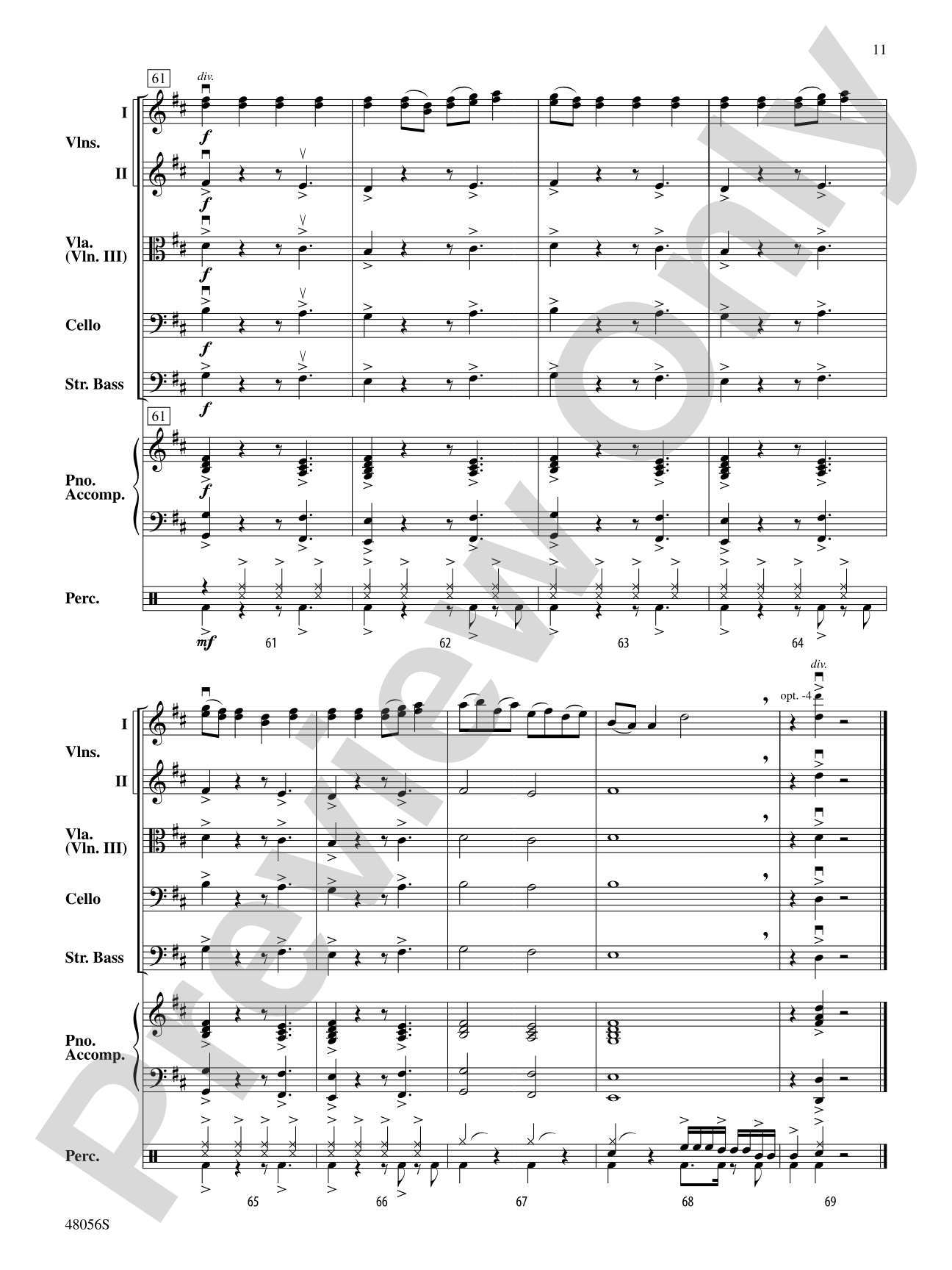 If I Can't Have You: String Orchestra Conductor Score & Parts