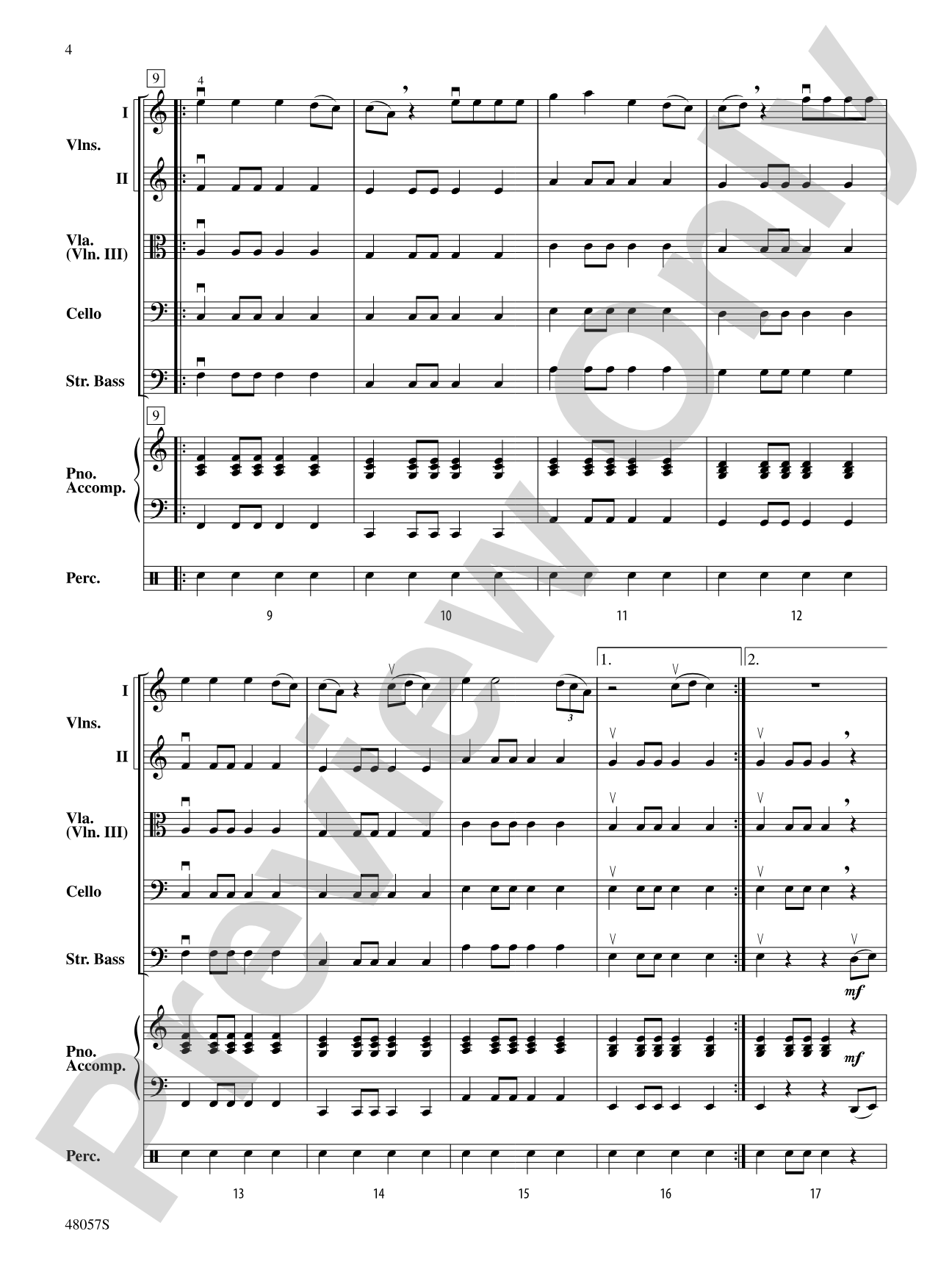 High Hopes: String Orchestra Conductor Score & Parts